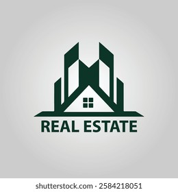 Modern and Eye Catching Real Estate Logo Design
