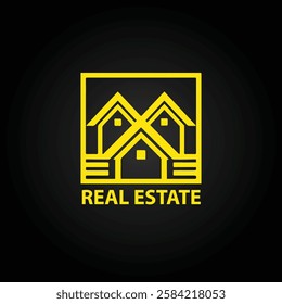 Modern and Eye Catching Real Estate Logo Design
