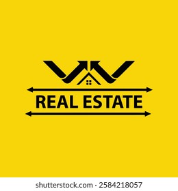 Modern and Eye Catching Real Estate Logo Design
