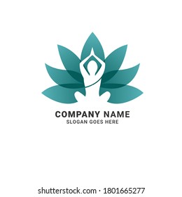 Modern Eye catching yoga Branding Logo. This logo is 100% unique and editable. You can download it and and edite your company name. please don't forget to credite me.