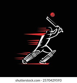 Modern Eye Catchy Cricket Logo Design 2025