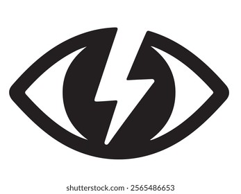 modern eye icon vector design