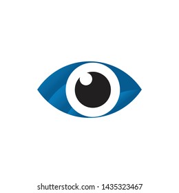 Modern eye logo design inspiration vector template