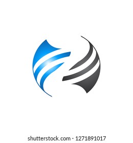 Modern Eye Logo Design Vector Template. Creative Icon Eye Vision Logotype concept. Colorful Eye Logo