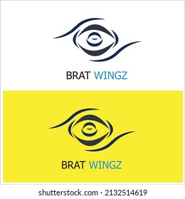 logotipo de ojo moderno e icono
