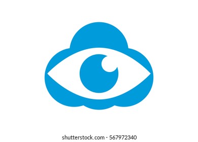 Modern Eye Symbol. It can be used in many aspects of modern and stylish eye image