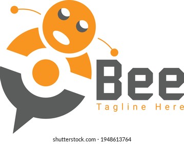 Modern And Eye-Catching Bee Logo