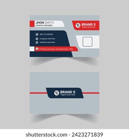 Modernes, auffallendes kreatives Design - Vorlage für Unternehmenskarten