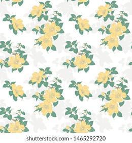 Modern fabric design pattern. Floral pattern for your design. 
Modern seamless pattern for interior decoration, wrapping paper and graphic design.  Modern seamless pattern for clothes and textile. 