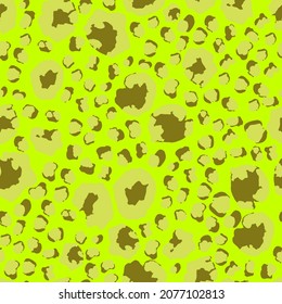 Modern Fabric Texture, Wild Fur Repeat Pattern. Rich VIP Animal Skin Fashion Pattern. Elegant Cheetah Safari Seamless Leopard Print. Leopard Print Seamless Vector Design. Cheetah Textile Background.