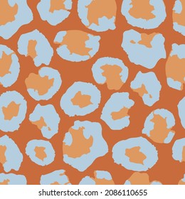 Modern Fabric Texture, Wild Fur Repeat Pattern. Elegant Cheetah Safari Seamless Leopard Print. Rich VIP Animal Skin Fashion Pattern. Leopard Print Seamless Vector Design. Cheetah Textile Background.