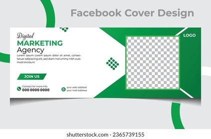 Modern Facebook Cover Design Template