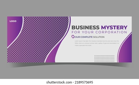 Modern Facebook Cover Photo Design Template