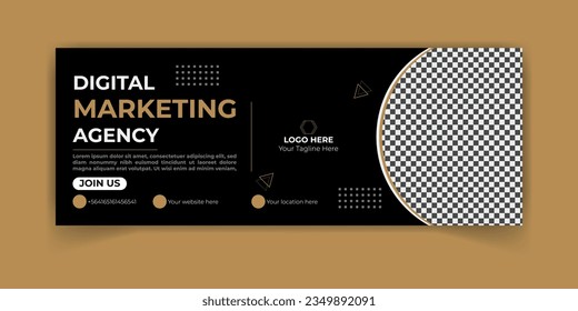 Modern Facebook Cover Photo Design Template