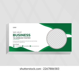 Modern Facebook Cover Template Design