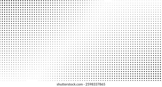 Modern faded grit noise texture. White and black sand wallpaper. Retro pixelated backdrop. Anime or manga style comic overlay. Vector graphic design simple