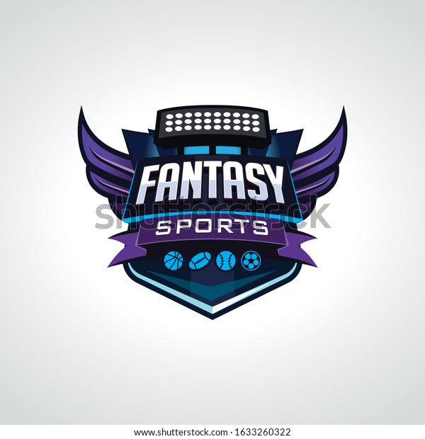Modern Fantasy Sports Logo\
template