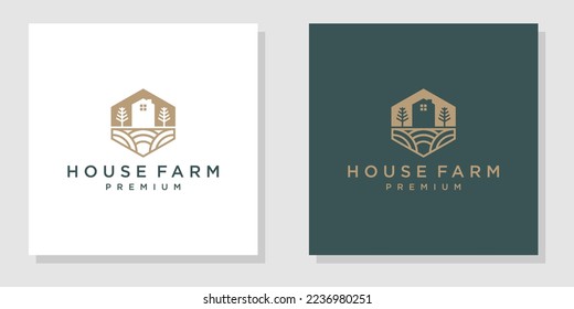 modern farmhouse logo design inspiration