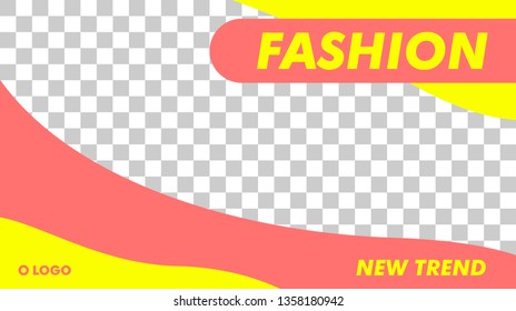 Modern Fashion Beauty Banner Template Design Vector