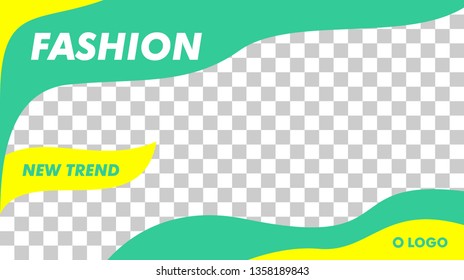 Modern Fashion Beauty Banner Template Design Vector