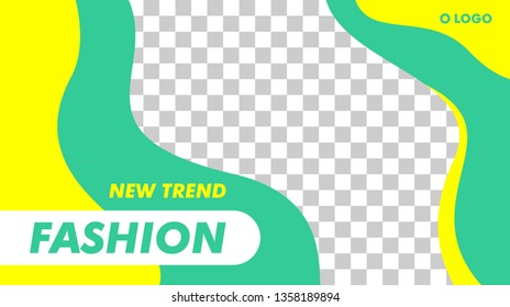 Modern Fashion Beauty Banner Template Design Vector