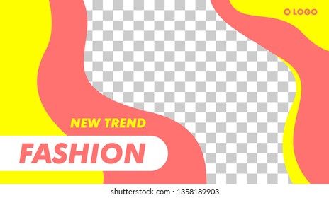 Modern Fashion Beauty Banner Template Design Vector
