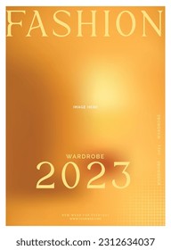 
Modern fashion poster design 2023