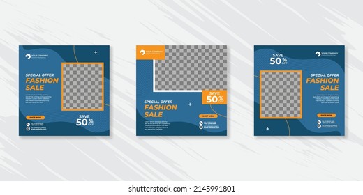 Modern Fashion social media post templates