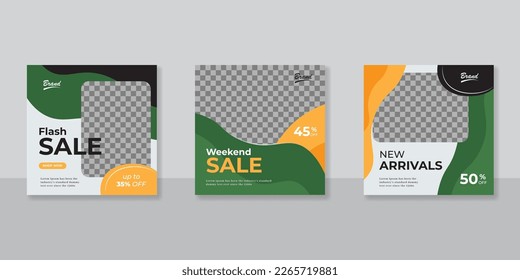 Modern Fashion social media post templates