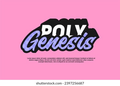 modern fashion vector design template, ready for printing