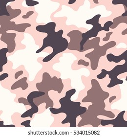 Modern Fashion Vector Trendy Camo Pattern