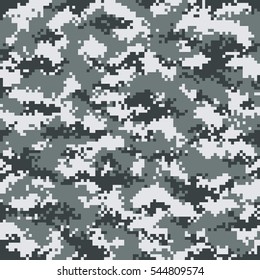 Modern fashion vector trendy camo pattern