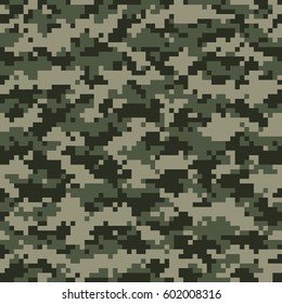 Modern fashion vector trendy camo pattern