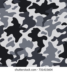 Modern fashion vector trendy camo pattern