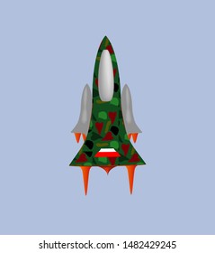 modern fighter jets with high-speed vertical maneuvers. camouflage colored fighter jet. vector design