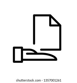 Modern file icon