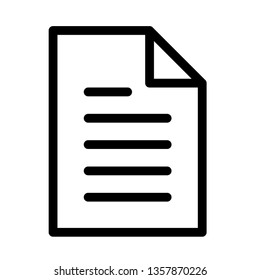 Modern file icon