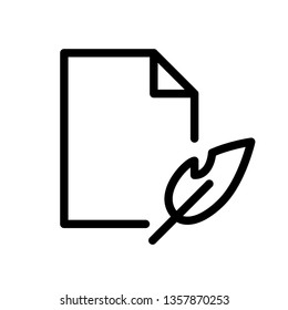 Modern file icon
