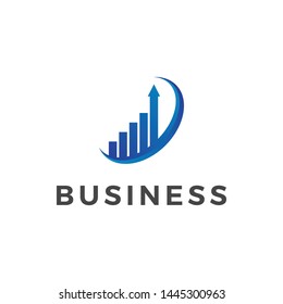 Modern Finance Business creative innovation rapid growth icon for Finance Business with High End look