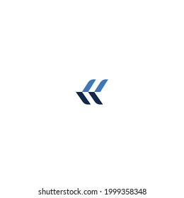 modern finance k letter logo design