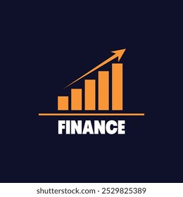 Modern Finance Logo Design Symbols of Growth and Stability
