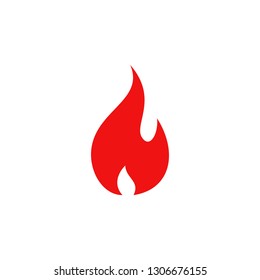 
modern fire logo