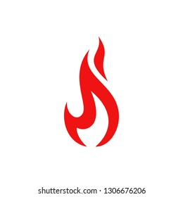 
modern fire logo