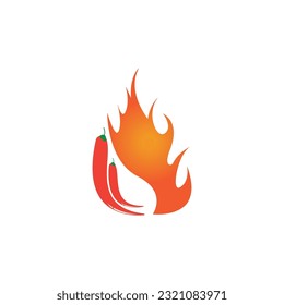 Logo de fuego moderno o diseño de iconos. Ilustración vectorial.
