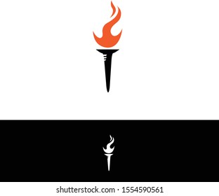 Modern fire vectors suitable for icons logos and symbols.