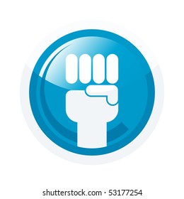 modern fist sign