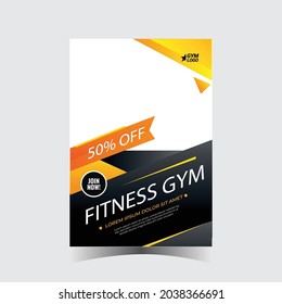 Modern Fitness Flyer Design Template