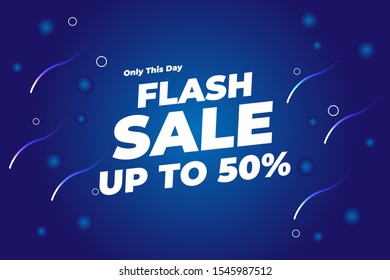 Modern  Flash Sale Abstract Background for Presentation Template, Social Media Web, Business and Website. Vector Illustration EPS 10.