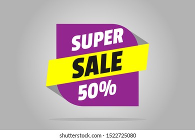 Modern Flash Sale Banner for Business, Poster and  flyer template. Vector Background.