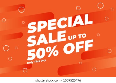 Modern Flash Sale Banner and Poster Background vector.